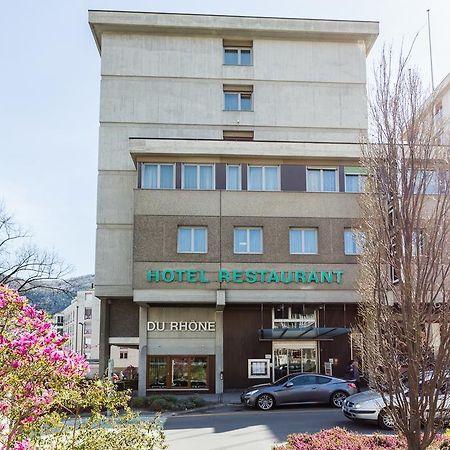 Hotel Du Rhone Sion Dış mekan fotoğraf