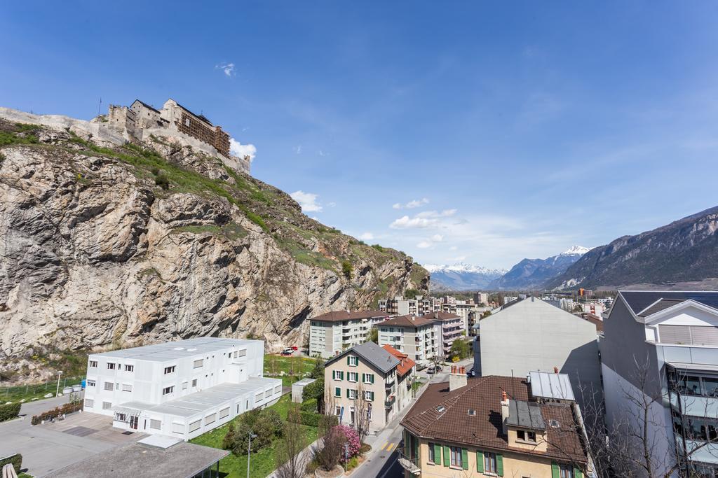 Hotel Du Rhone Sion Dış mekan fotoğraf