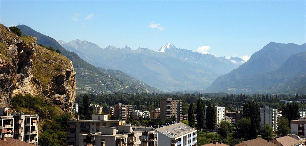 Hotel Du Rhone Sion Dış mekan fotoğraf