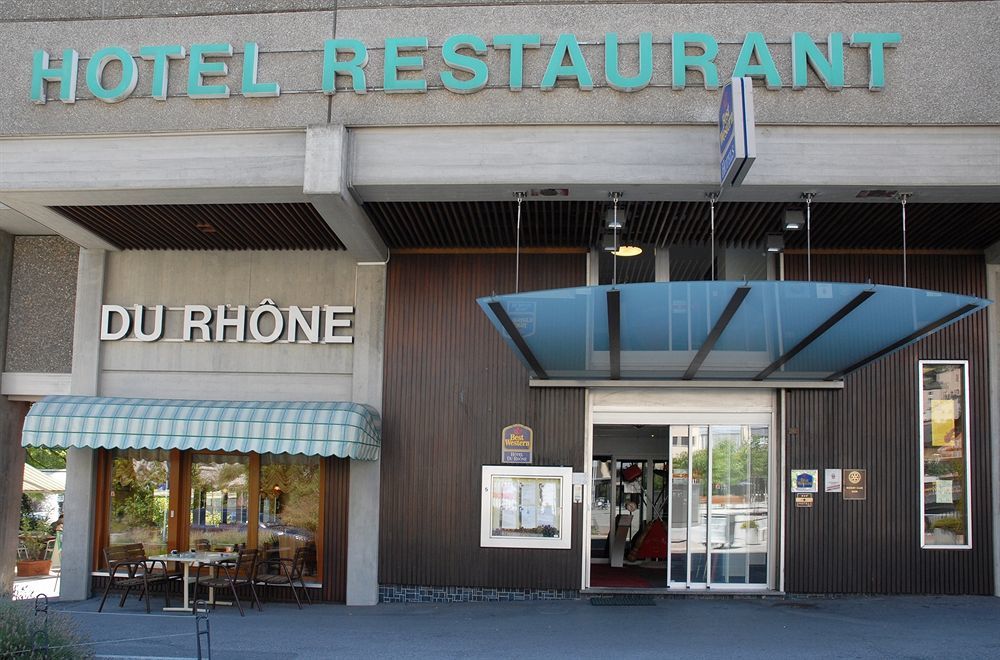 Hotel Du Rhone Sion Dış mekan fotoğraf