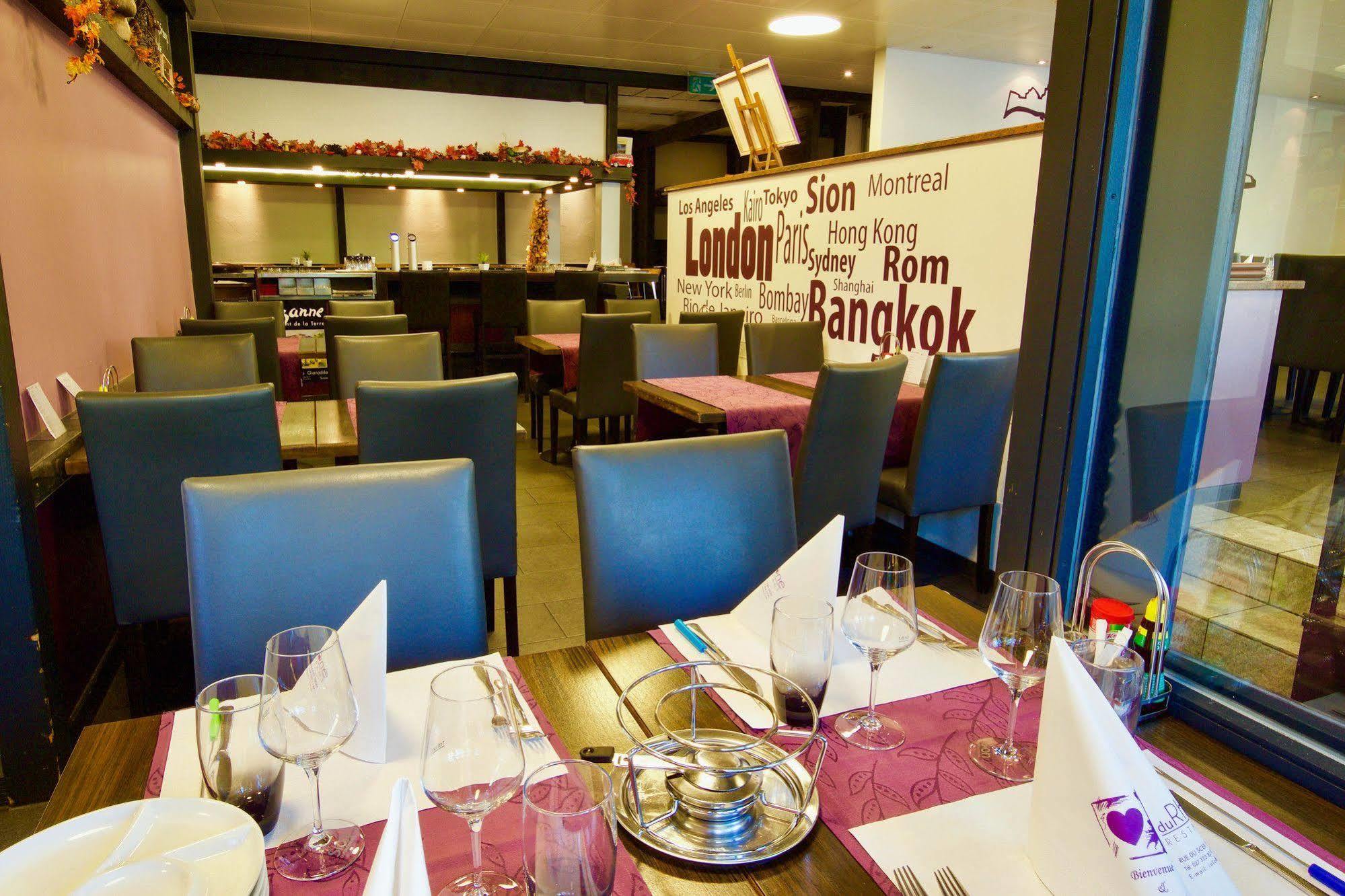 Hotel Du Rhone Sion Dış mekan fotoğraf